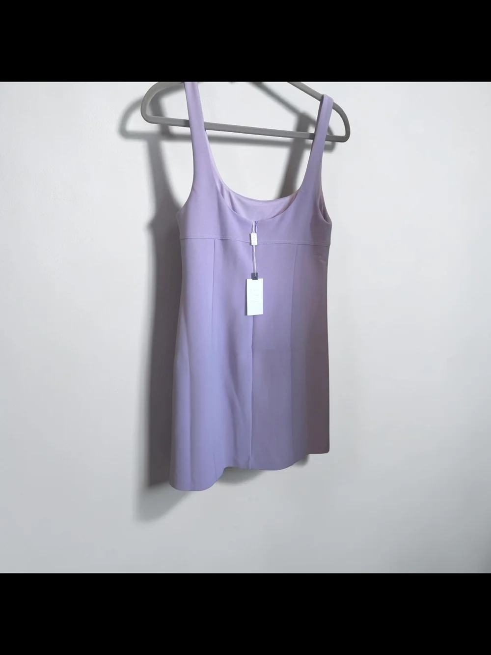 Aster The Label. Lilac Scoop Neck Sleeveless Dress - Picture 2 of 2